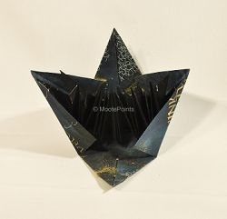 Sculptural-Pyramid Open Lotus Side View